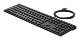 EAN 0194721888259 - HP 320K Wired Keyboard teclado Oficina USB Negro imagen 8