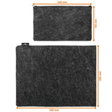 Durable Schutzhülle Multibag Effect 13'' Para Tablets Pet-Filz Anthrazit