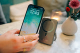 EAN 0023942322689 - Verbatim Charge 'n' Go Magnetic Wireless Polímero de litio 10000 mAh Cargador inalámbrico Gris imagen 4