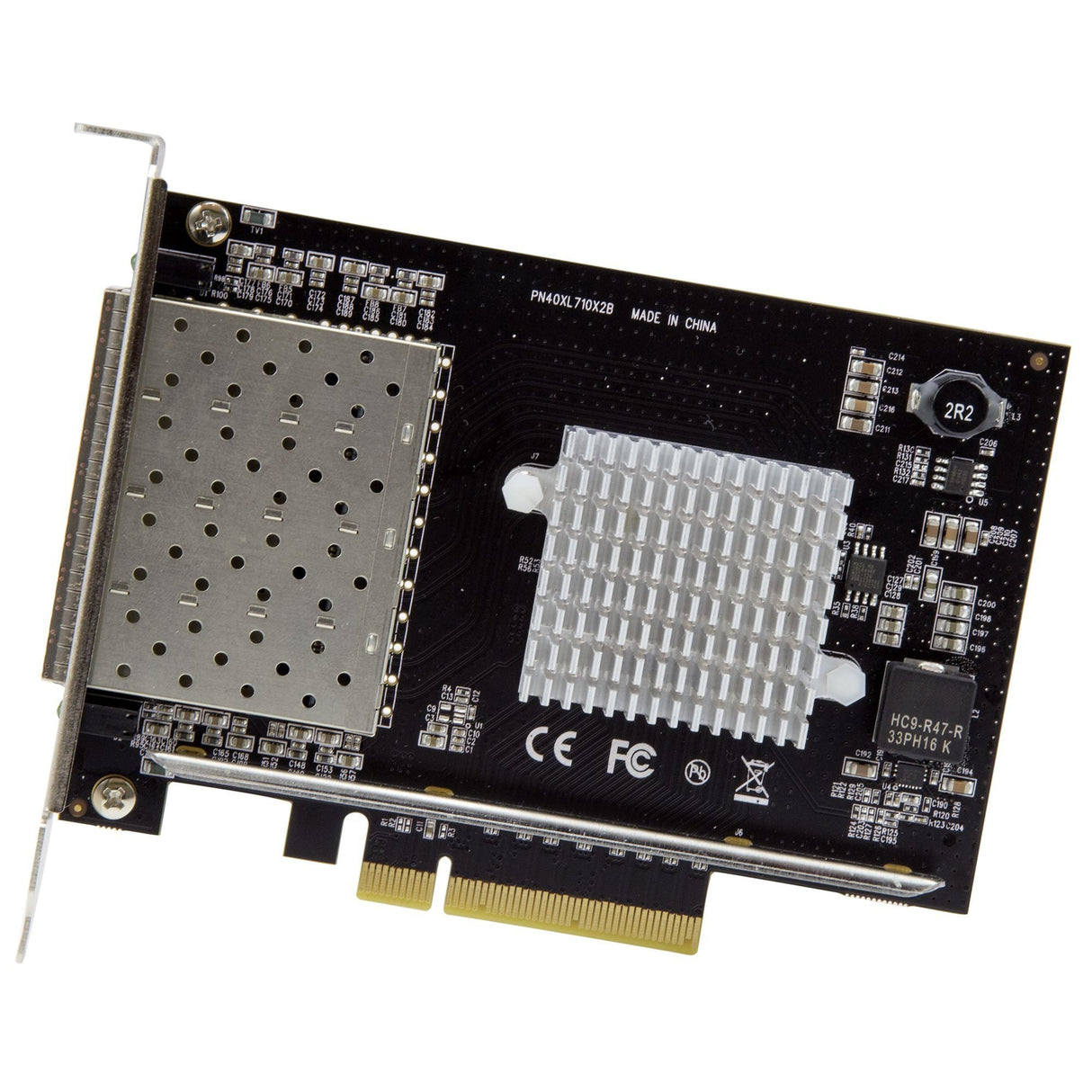 Tarjeta De Red Pci Express Para Servidores Con 4 Puertos Sfp+ - Tarjeta De Red De 10 Gibabits Con Chip Intel Xl710