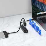 EAN 4894160047656 - UNITEK uHUB Q4 USB 3.2 Gen 1 (3.1 Gen 1) Type-A 5000 Mbit/s Negro imagen 4