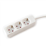 Value 3-Fach Steckdosenleiste Ohne Schalter, Wei, 1,5 M