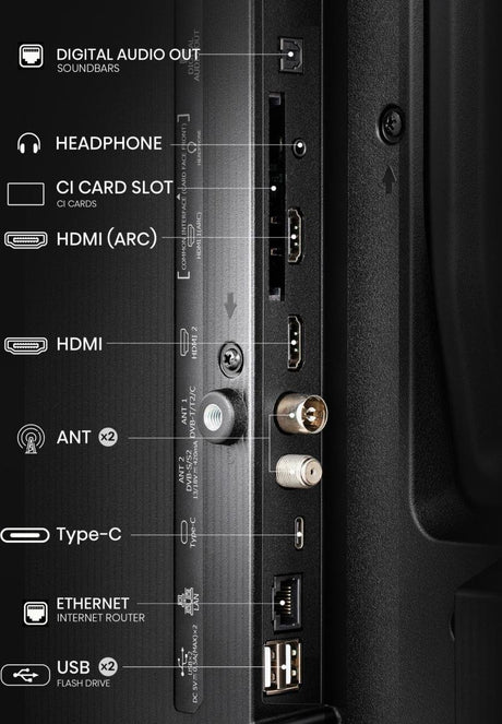 EAN 6942351405988 - Hisense 40A5NQ 101,6 cm (40") Full HD Smart TV Wifi Negro 220 cd / m² imagen 5