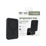 Panzerglass Empower By ® Empower Bank W. Spin Stand  5000mah  Space Black Negro