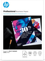 Hp Papel Profesional Glossybiz Gls 180g A4 150h Fsc