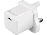 Usb-C Ac 20w Charger Uk +  Lightning 1m Usb-C 20w