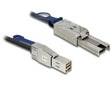 EAN 4043619835720 - DeLOCK 2m, Mini SAS HD SFF-8644 - Mini SAS SFF-8088 Negro imagen 1