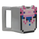 Taza 3d Ajolote Minecraft 400ml