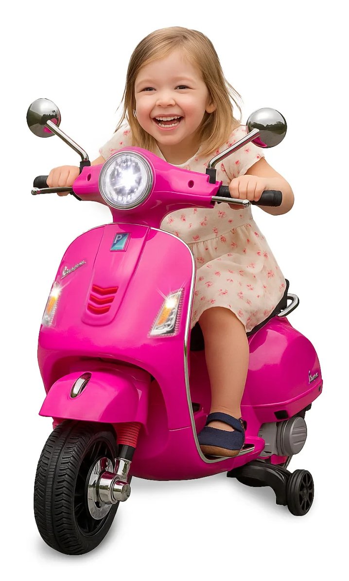 Jamara Ride-On Vespa Gts 125 Rosa Li-Power 12.6