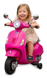 Jamara Ride-On Vespa Gts 125 Rosa Li-Power 12.6