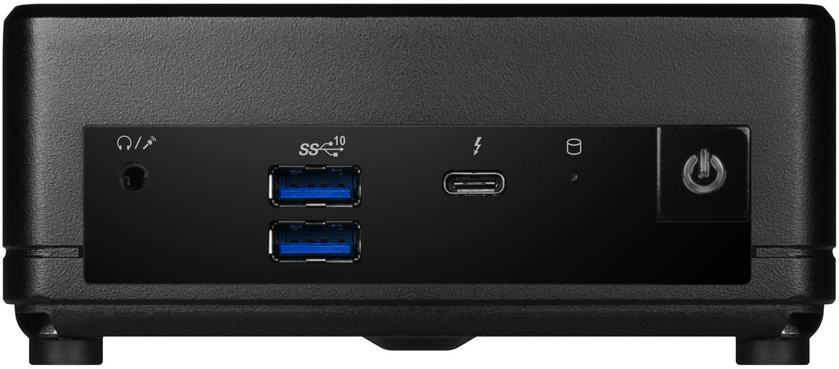 Barebone Msi Cubi 5 12m-283bat I5-1235u Intel Iris Xe Grafik, 2x Ddr4 So-Dimm, 1x M.2, 1x 2,5", Wifi6e, Bt 5.3