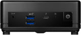 Barebone Msi Cubi 5 12m-283bat I5-1235u Intel Iris Xe Grafik, 2x Ddr4 So-Dimm, 1x M.2, 1x 2,5", Wifi6e, Bt 5.3