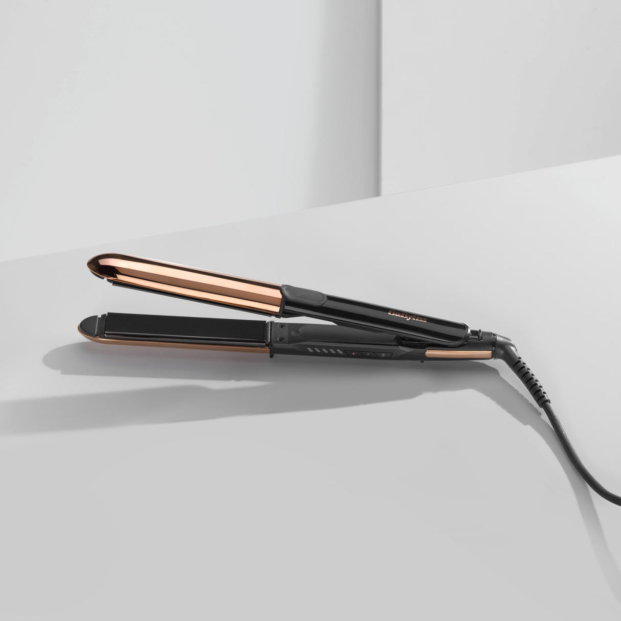Plancha  De Pelo Babyliss Straight & Curl Brilliance Negro
