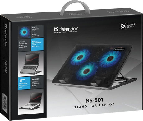 EAN 4714033295017 - Defender NS-501 almohadilla fría 43,2 cm (17") 1450 RPM Negro imagen 5