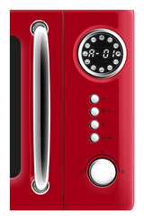 Horno Microondas Storio Eta321090030, 20 L, 700 W, 5 Programas, Rojo.
