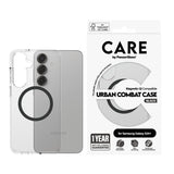 EAN 5715685016912 - PanzerGlass CARE™ by ® Urban Combat Case Transparent w. Black Qi Compatible Samsung Galaxy S25+ funda par imagen 2