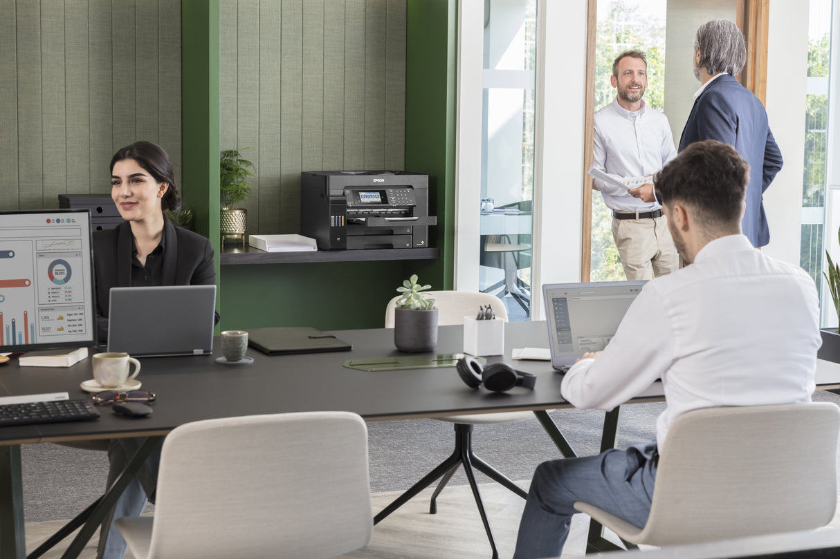 Tinta De Impresora Epson Ecotank L15160, A3 +, 32ppm, 1200x4800 Dpi, Usb, Wi-Fi, 3 Años De Garantía Después Del Registro