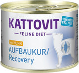 Comida Húmeda Para Gatos Kattovit Feline Diet Aufbaukur Recovery  185g