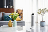 Calefactor  Rowenta Silent Comfort Hq8120 Eléctrico Interior Plata 2400 W Ventilador Eléctrico