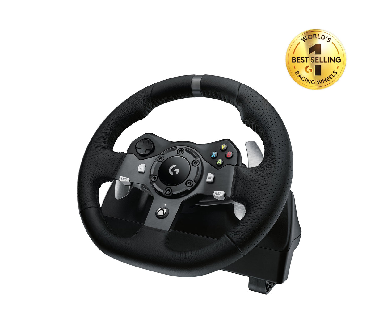 Volante De Carreras Logitech G920 Driving Forcé Para Xbox One Pc Forcé Feedback Con Dos Motores 900  Rotación Pedales Calibracion Automatica