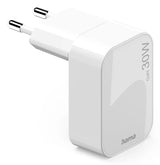 Hama Cargador De Pared - 30w - Usb-C - Plegable - Power Delivery - Gan - Qualcomm - Blanco