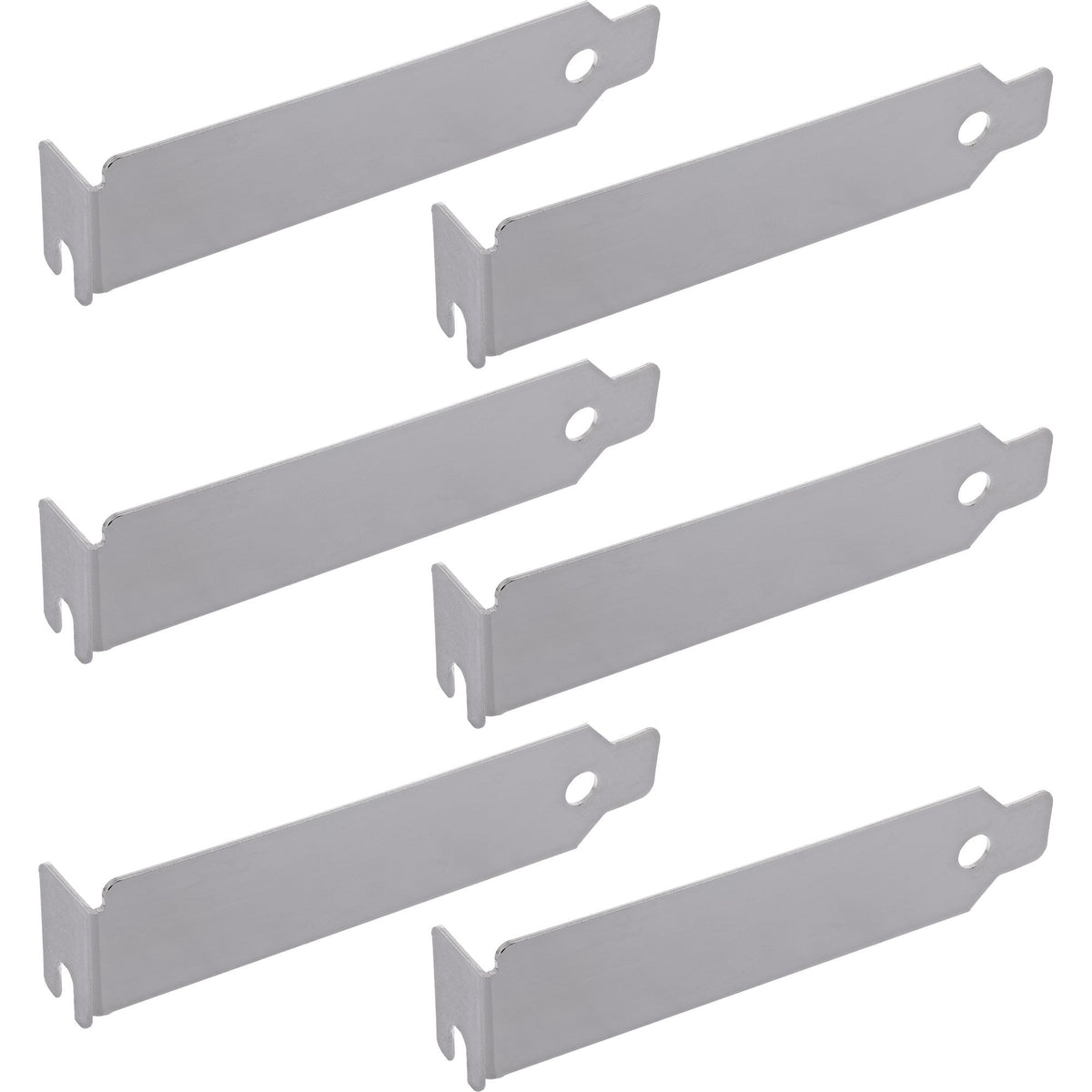 Inline® Pci / Pci-E / Isa Low Profile Extensión Card Slot Bracket 6 Pcs.