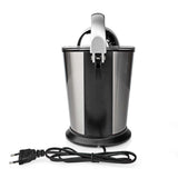EAN 5412810408900 - Nedis KAJC200SR exprimidor Exprimidor eléctrico con brazo 100 W Aluminio, Negro imagen 4