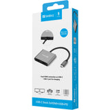 EAN 5705730136443 - Sandberg 136-44 Adaptador gráfico USB Gris imagen 7