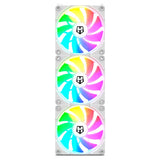 Ventilador Caja Nox Hummer Easylink Argb Fans Kit Blancos 1500rpm Pwm Argb