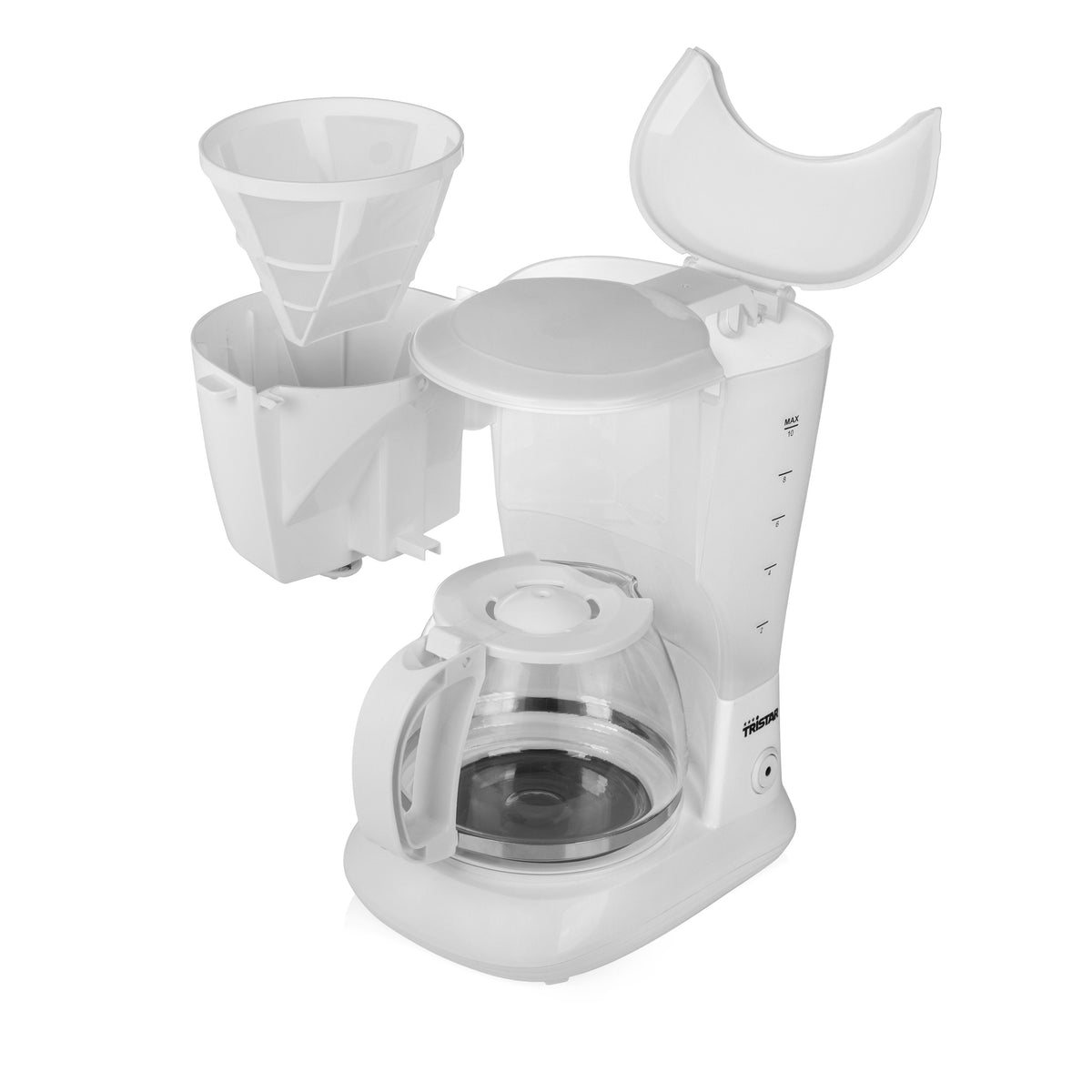 Tristar Cm-1252 Cafetera Blanco Capacidad Tassen 10