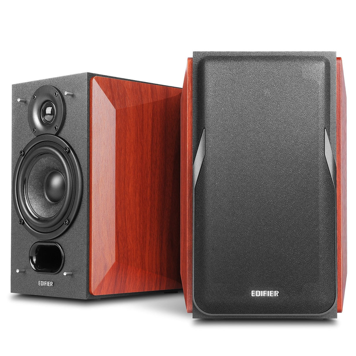 Edifier P17 Altavoz Negro, Madera Alámbrico 20 W Marrón, Alámbrico, 20 W, 55 - 20000 Hz, 6 O, Negro, Madera
