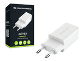 Cargador De Pared Conceptronic Althea 2x Usb 5v A 12w