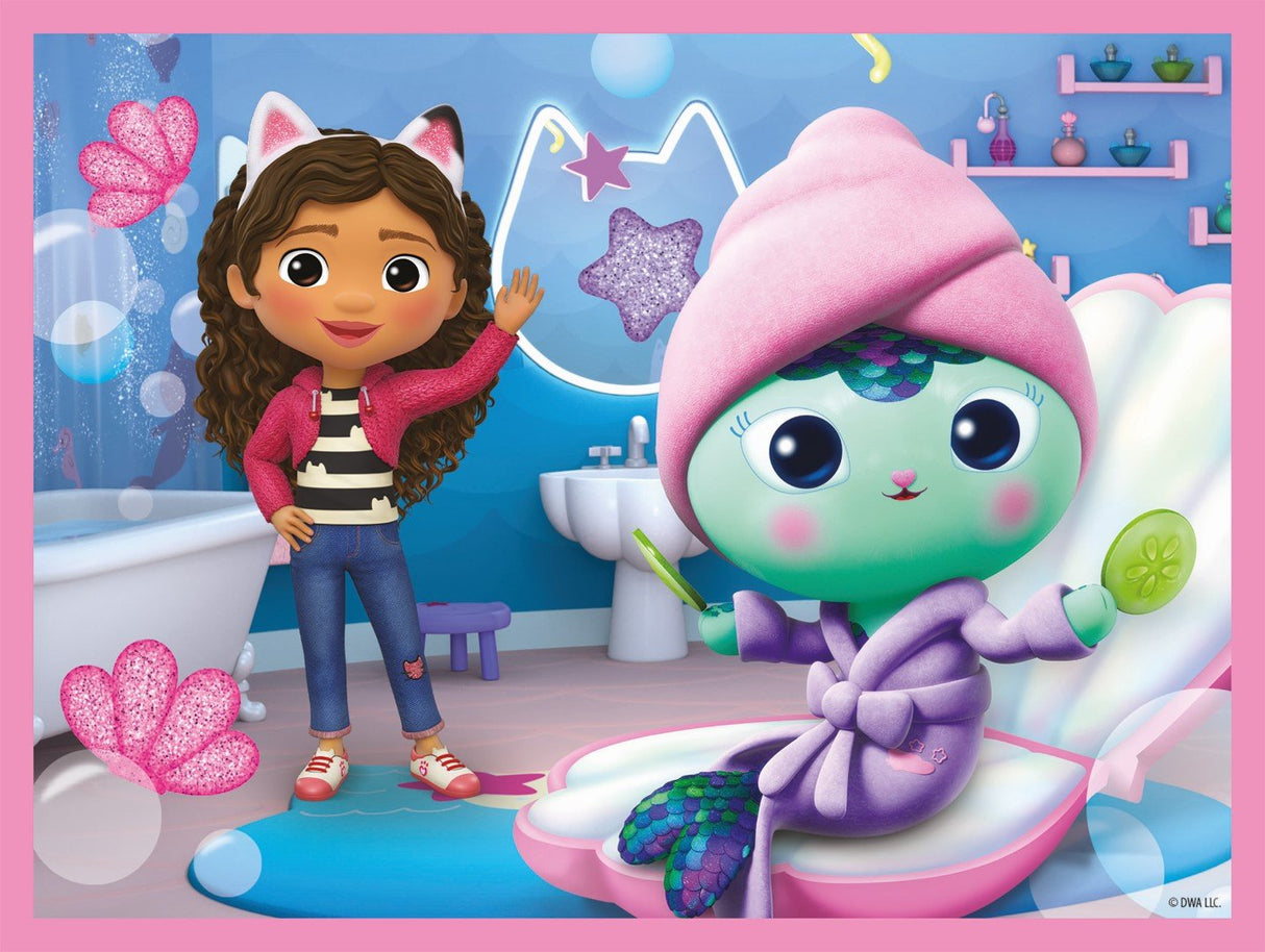 Puzzle Cubo La Casa De Muñecas De Gabby 12pzs