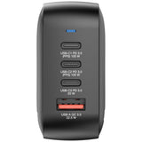 Cargador Verbatim Mini Gan Wall Charger 3xusb Tipo-C 1xusb 100w