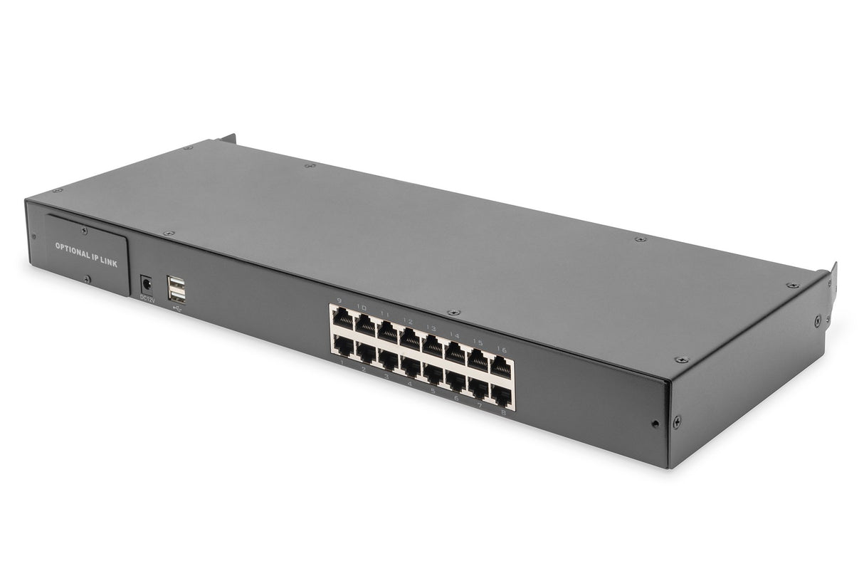 EAN 4016032492535 - Digitus DS-72221-5US consola de rack 48,3 cm (19") 1920 x 1080 Pixeles Negro 1U imagen 3