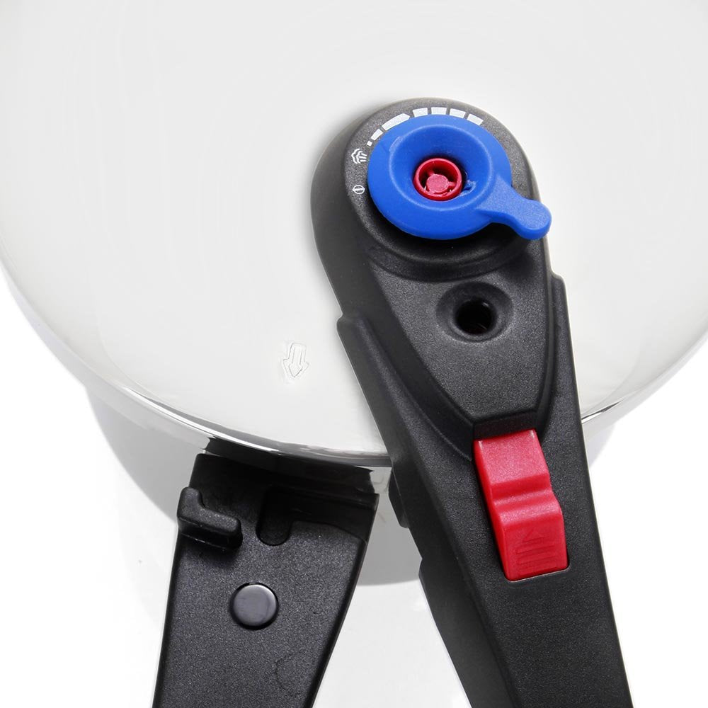 Orbegozo Hp 4566 Olla Rapida De Acero Inoxidable - Dos Ollas Con Sistema De Seguridad - Fondo Termo Difusor - Selector