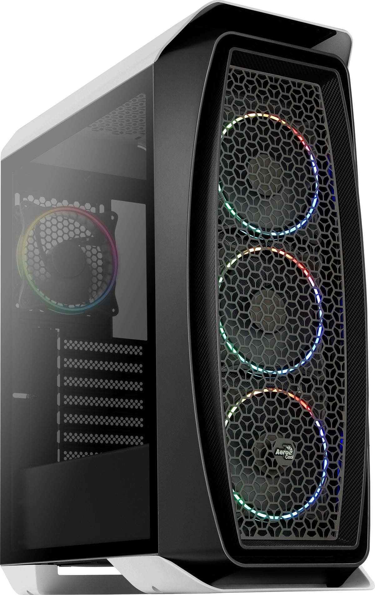 Caja Pc Aerocool Aero One Eclipse White 2*Usb 3.0 Hd Audio+Mic  Soporta Refrigeración Líquida Atx/Micro Atx/ Mini Itx