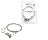 Logilink Cerradura Combinada Para Portátil De 1,5 M