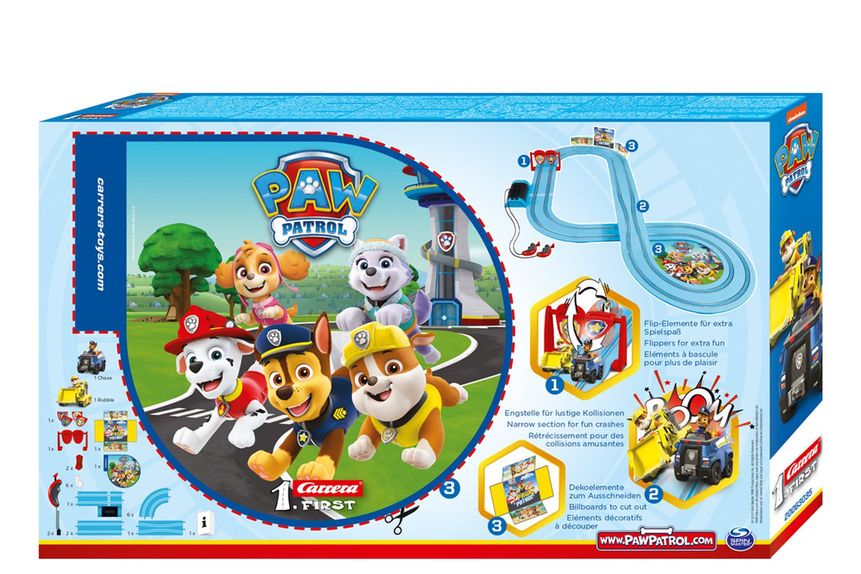 Carrera -  First Set - Paw Patrol - On The Double 2,9m (20063035)