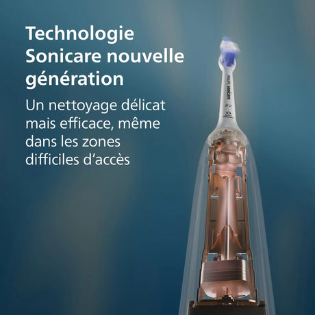 EAN 8720689025201 - Philips Sonicare 5300 series HX7101/02 cepillo eléctrico para dientes Adulto Cepillo dental sónico Negro imagen 1