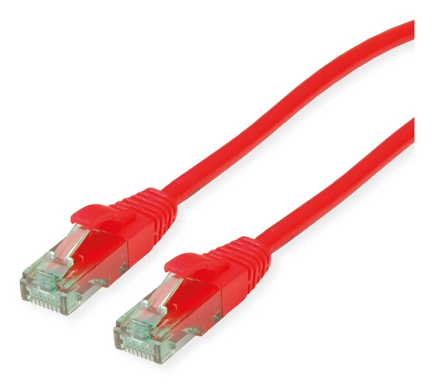 Roline Rm Cable De Red Cat.6a Utp, Rot, 7 M