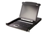 8 Port 17" Lcd Kvmp Switch  With Swiss/German Keyboard