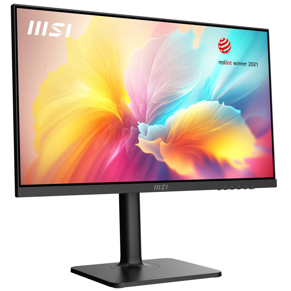Msi Monitor Modern Md2412p. 23.8 (60cm). Plano. Ips. 1920x1080 (Fhd). 100hz. Negro