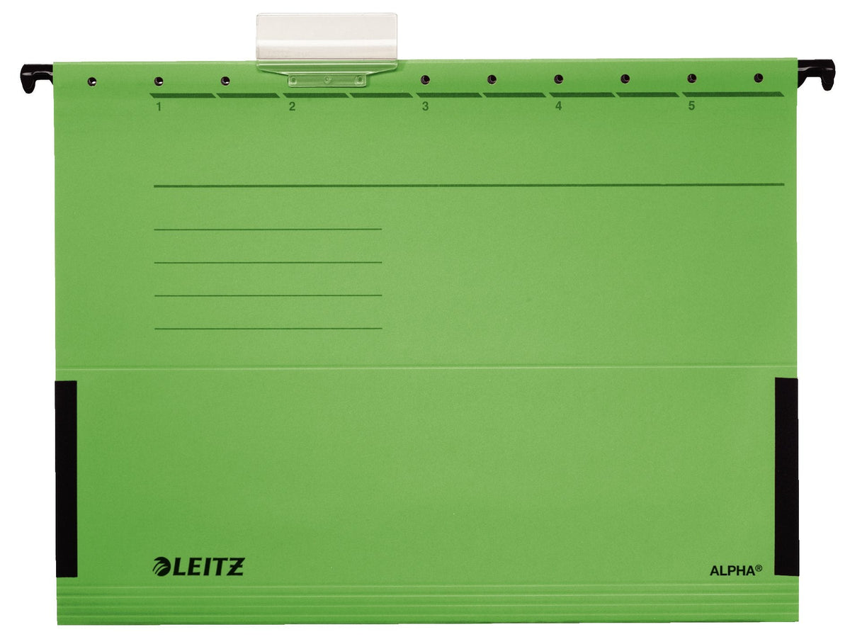 Esselte Leitz Alpha - Carpeta Colgante - V-Base - Para A4 (210 X 297 Mm)