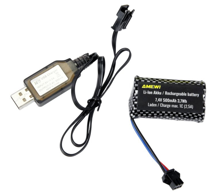 EAN 4262500342721 - Amewi 22720 modelo controlado por radio Camión oruga Motor eléctrico 1:16 imagen 10