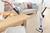 Aspiradora Bosch Serie 4 Bch3p2301 De Pie Y Escoba Eléctrica Aspiradora Escoba 2 En 1 Batería Secar Sin Bolsa 0,4 L Blanco
