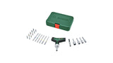 Bosch Heimwerken & Garten 1600a02z9t, Conjuntos De Bits Verde/Negro