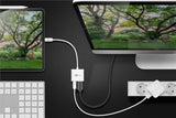 Adaptador Usb Goobay, Conector Usb-C > Conector Usb-C + Conector Hdmi Blanco, 15 Cm, Pd, Carga Con Hasta 60 Vatios 62110