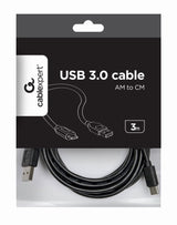 EAN 8716309086561 - Gembird CCP-USB2-AMCM-10 cable USB USB 2.0 3 m USB A USB C Negro imagen 1