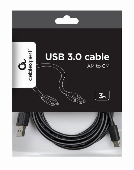 EAN 8716309086561 - Gembird CCP-USB2-AMCM-10 cable USB USB 2.0 3 m USB A USB C Negro imagen 1